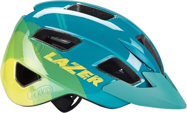 Дитячий велосипедний шолом Lazer Gekko з сіткою від комах, синій