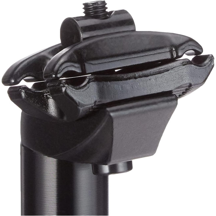 Сідло FISCHER Memory Foam з пам'яті ефектом | Зняття тиску завдяки вставці з піни | Для трекінгу та MTB (City, комплект з підсідельним штирем, чорне)