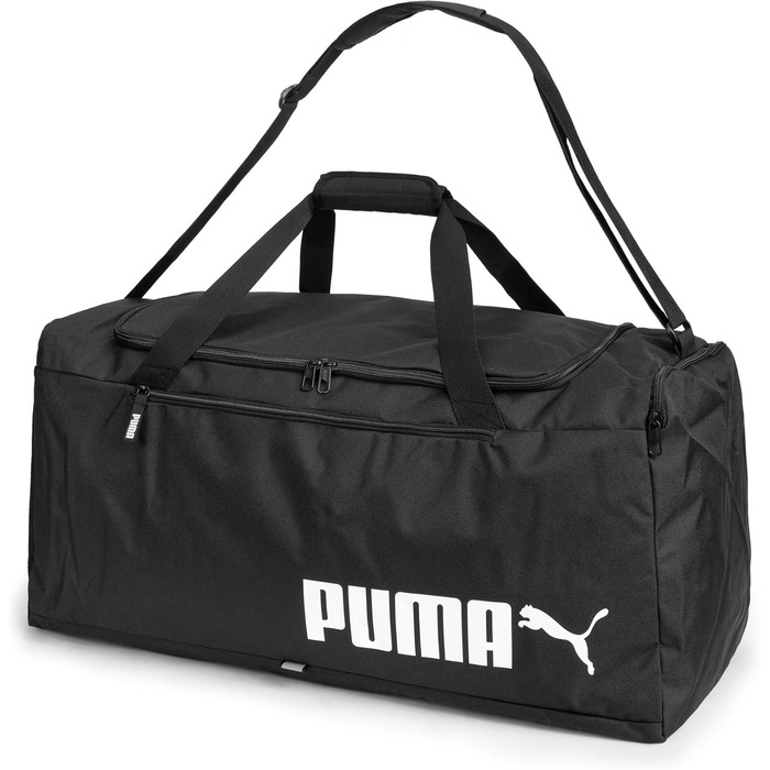 Спортивна сумка PUMA Fundamentals No. 2, велика, чорна, універсальний розмір