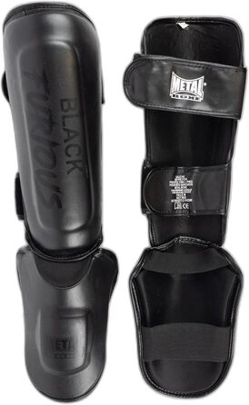 Захист гомілки та стопи METAL BOXE Black Furious, розмір L, чорний