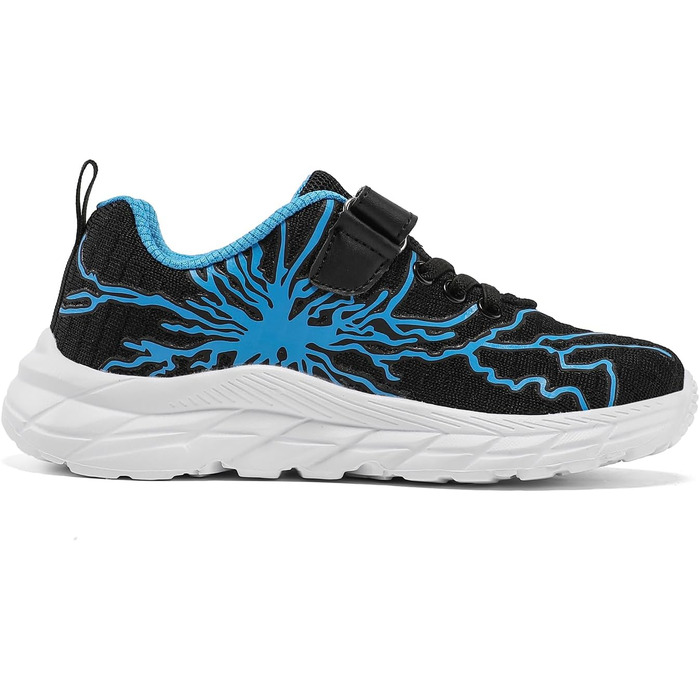 Дитячі кросівки для занять спортом: легкі, дихаючі, для хлопчиків та дівчаток, Mesh, Outdoor, Fitness, чорний, зелений, чорний/синій, 29 EU