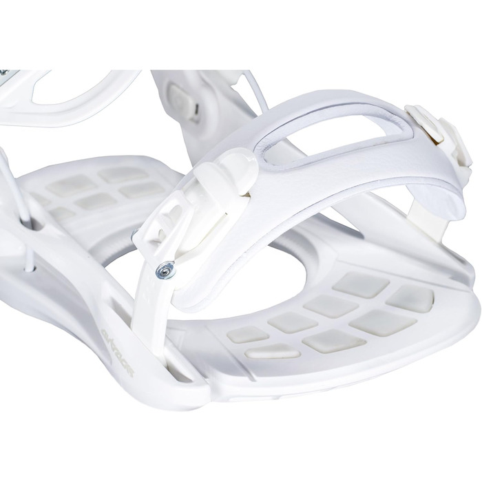 Зв'язки для сноуборду Airtracks Master W Pro ME Fastec™ System - білі, розміри S, M, L, XL (41-44)