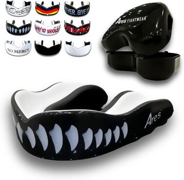 Захисна капа Ares Fightwear® Premium Monsta: професійний капу для чоловіків та жінок, MMA та бойових мистецтв. Зручна підгонка, преміум-якість, з кейсом.
