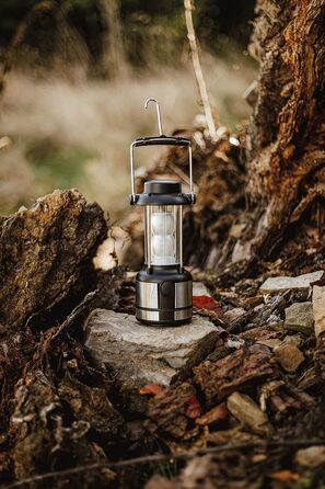 LED кемпінговий ліхтар Enders® Shine з ручкою та гачком для підвішування, на батарейках #6487