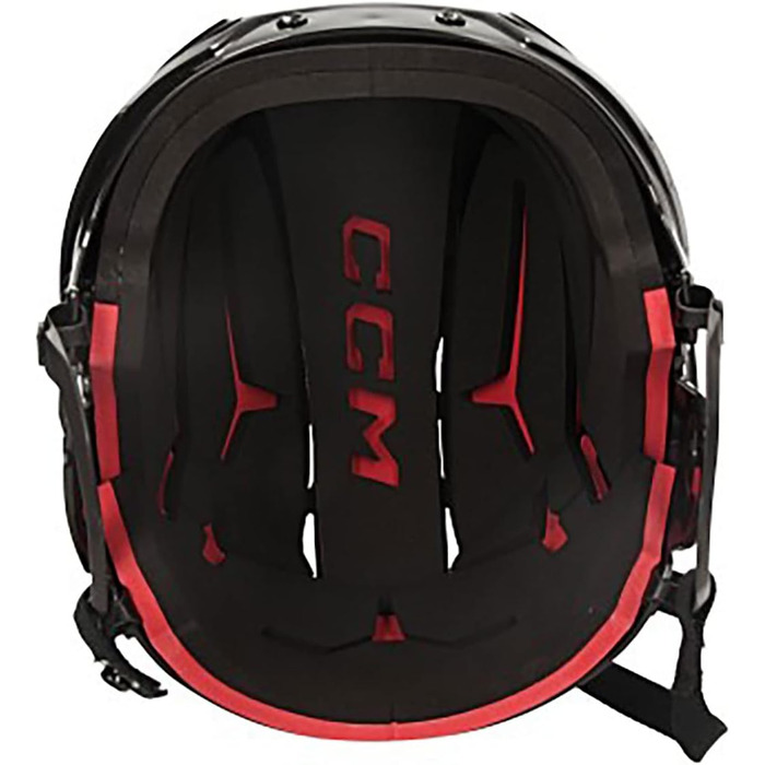 Хокейний шолом CCM Tacks 70 Combo Senior чорний