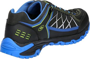 Кросівки для бігу по пересічній місцевості Brütting Unisex Mount Root, 44 EU, чорний, синій, лимонний