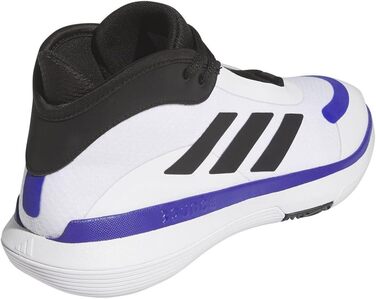 Кросівки Adidas Bounce Legends Low Unisex для баскетболу, 42 EU, Cloud White/Core Black/Lucid Blue