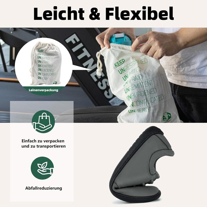 Чоловічі тапочки-мінімалісти SAGUARO Noble II, сірі, розмір 36-48. Легкі, з широкою передньою частиною та антиковзкою підошвою.