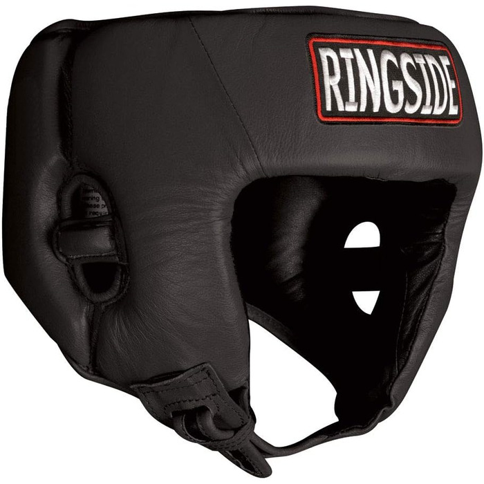 Кепка для боксу Ringside без накладки на щоки, чорна, розмір L