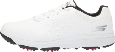 Чоловічі гольф-туфлі Skechers Torque водонепроникні, 44 EU, широка колодка, білий/чорний колір