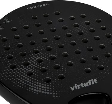 VirtuFit Контроль Падел-ракетка - Чорний - Сірий