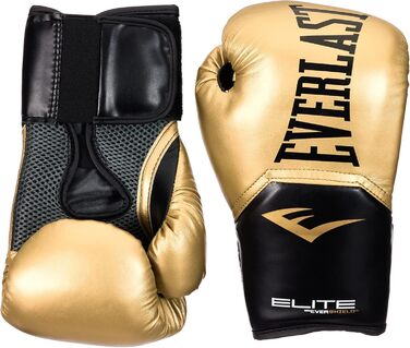 Боксерські рукавички Everlast Elite 2: для спарингу, тренувань з мішком та маківою, клямки, ергономічний захват, піна розділеної щільності – оригінальні Everlast