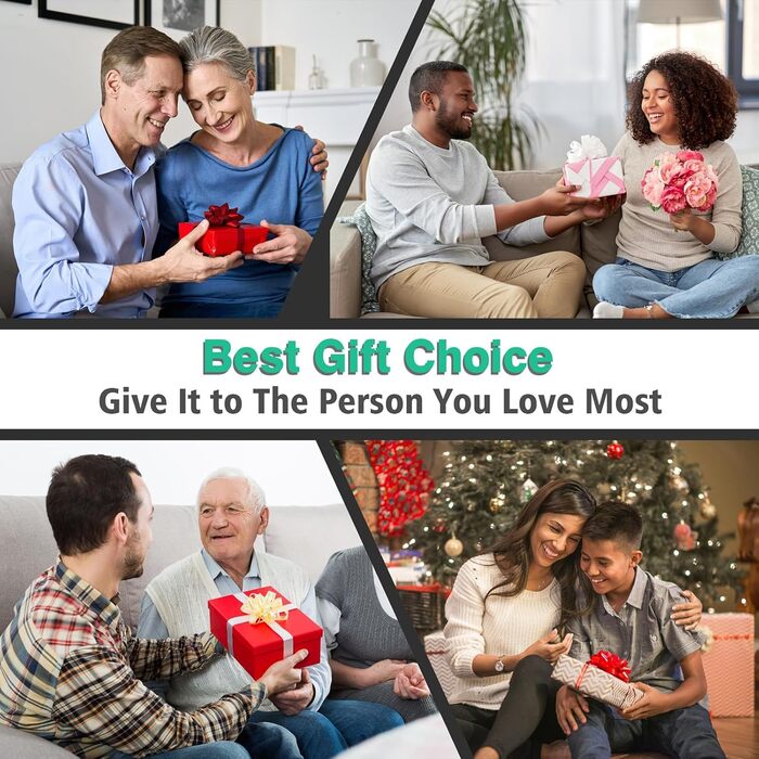 Масажер для м'язів, пістолет для масажу з акумулятором 2500mAh та USB-C, чорний