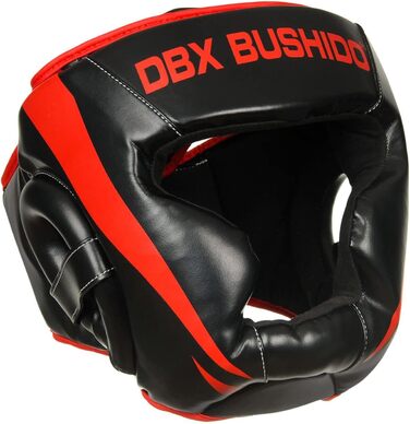 Захисний шолом DBX Bushido для боксу, кікбоксингу, MMA, Муай Тай, тхеквондо, карате, Крав Мага – безпечний спаринг, тренування