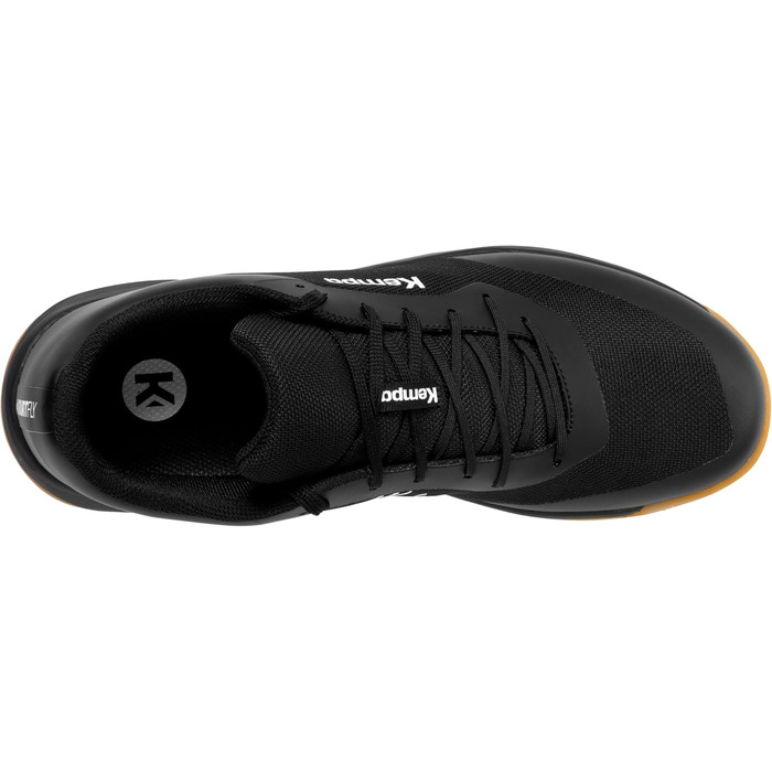 Спортивне взуття Kempa Kourtfly Three - унісекс, блакитно-біле (42 EU, чорне)