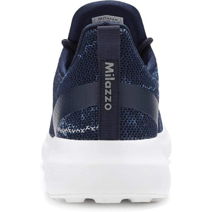 Чоловічі кросівки Milazzo для спорту та бігу – зручні, дихаючі, з антиковзкою підошвою для повсякденного носіння та тренувань (1230blau, 46 EU)