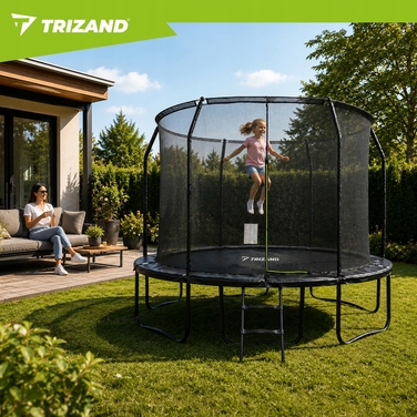 Батут із сіткою Trizand 366 см FT 12 (365-374 см)
