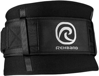 Пояс для спини Rehband X-RX знімний для важкої атлетики, неопреноа бандаж 7мм, підтримка попереку, чорний, XXXL