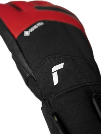 Гірськолижні рукавички Reusch Gore-TEX унісекс, водонепроникні Softshell (чорно-червоні, розмір 7.5)