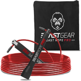 Стрибкове канат Beast Gear 'Profi' для дорослих - ідеальний для фітнесу, кардіо, боксу, MMA та тренувань на витривалість (Indoor/Outdoor)