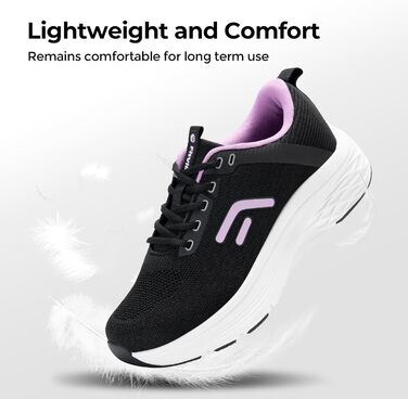 Жіночі кросівки FitVille для ходьби та бігу - широкі, зручні, дихаючі, з неслизькою підошвою. Ідеальні для занять спортом, фітнесом, джогінгом на вулиці. Кольори: блакитний, бірюзовий, чорний, лавандовий. Розмір 39 EU. Модель V17