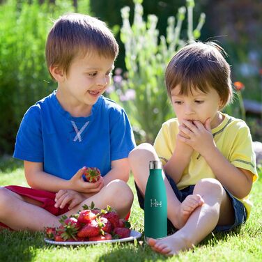 Термос-пляшка 750 мл, ізольована пляшка для води з нержавіючої сталі, без BPA, витокозахисна термопляшка, подвійні стінки, підходить для газованої води, для університету, роботи, подорожей, спорту, активного відпочинку, для хлопчиків та дівчаток, 750 мл, 