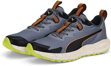 Кросівки Puma Unisex Twitch Runner Trail для трейлраннінгу (45 EU, Evening Sky Orange Brick Puma Black)