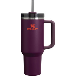 Термочашка Stanley Quencher H2.0 Flowstate з трубочкою 1.2 л, нержавіюча сталь, термокружка, зберігає холод до 48 годин, без BPA, для води та напоїв, підходить для миття в посудомийній машині