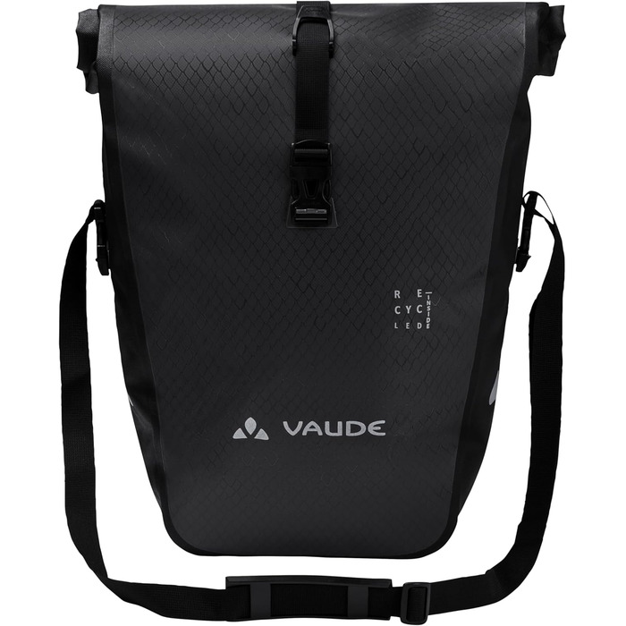 Велосумка VAUDE Aqua Back Single чорна, водонепроникна, універсальний розмір