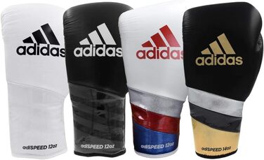 Боксерські рукавички Adidas AdiSpeed з шнурівкою для дорослих, чоловіків і жінок, 340 г, 453 г, 510 г