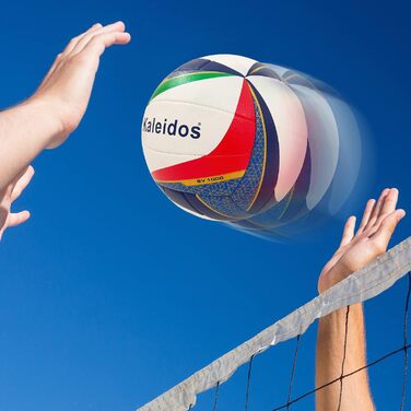 Волейбольний м'яч Mondo Sport BV-1000, розмір 5, для пляжу та залу, м'яке штучне покриття