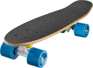 Скейтборд Ridge Cruiser Maple Mini Number Four, синій, MPB-22-NR4, дерево клен