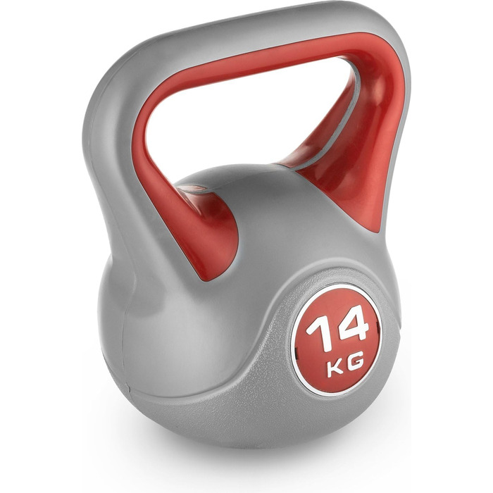 Гиря Gymtek для силових тренувань, ергономічна ручка, для фітнесу та домашнього спортзалу