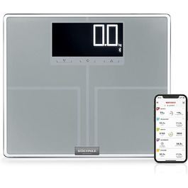 Цифрова ваги-аналізатор Soehnle Shape Sense Connect 200 з Bluetooth, преміум BIA-аналіз, розрахунок калорійності, персональна вага