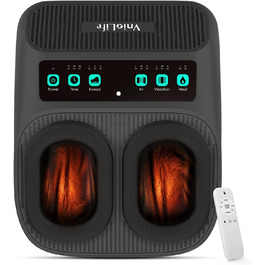 Масажер для ніг Shiatsu з підігрівом для планарної фасції та невропатії, портативний, до 43 розміру, ідеальний подарунок для батьків