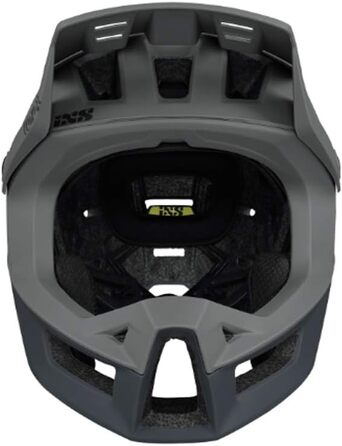 Велосипедний шолом IXS Trigger FF сірий, фулфейс, захист для MTB