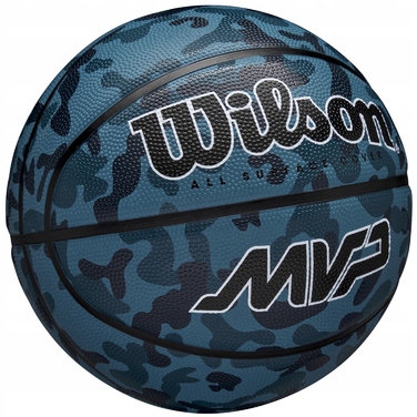 Баскетбольний м'яч Wilson MVP Camo Blue, розмір 7