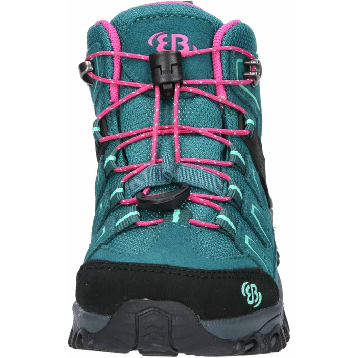 Дитячі трекінгові черевики Brütting Mount Pinos (39 EU) - Petrol Pink Turquoise