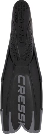 Ласти Cressi Agua Pro Vollfußflosse (36/37, Чорні) - для дайвінгу та плавання, зручні, з потужним імпульсом