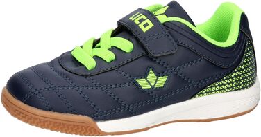 Дитячі спортивні черевики Lico Rockfield для залу та вулиці, 33 EU, блакитний та лимонний