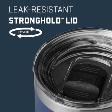 Термочашка YETI Rambler з вакуумною ізоляцією, нержавіюча сталь, 591 мл, лимонно-зелена, з герметичною кришкою