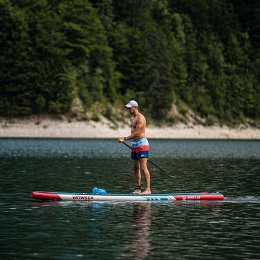 Надувне SUP-борд WOWSEA Swift-Serie: стабільний та довговічний, з кріпленням для камери, для занять спортом та відпочинку на воді
