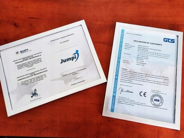 Батут із сіткою Jumpi 374 см FT 12 (365-374 см)