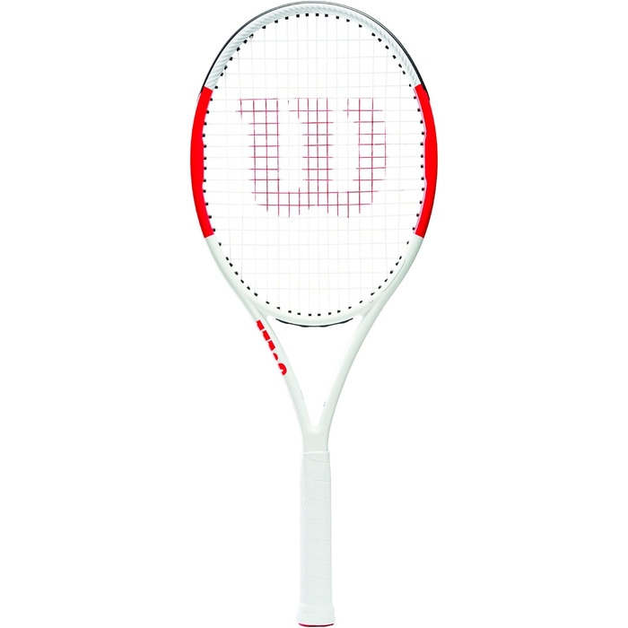 Тенісна ракетка Wilson SIX.ONE LITE 102 L1 червоно-біла