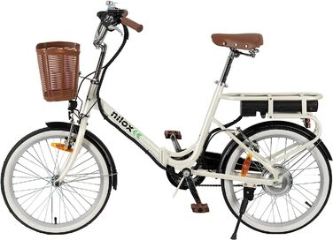Електровелосипед Nilox E-Bike J1 Plus, складаний, 250 Вт, 36V 7.5Ah, 40 км, 25 км/год, 20'' колеса, літієва батарея, ергономічне сідло
