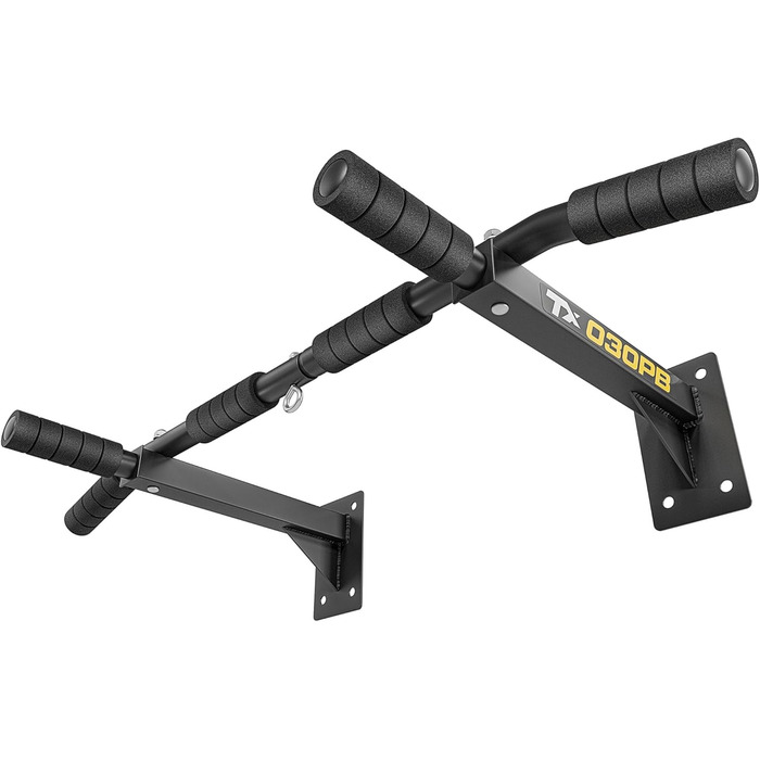 Турнік для підтягувань TREX SPORT TX-030PB настінний, 6 нековзних ручок, петля для боксерського мішка, до 250 кг