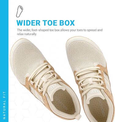 Xero Shoes Zelen: Еко-кросівки для бігу по дорогах (49.5 EU, Корковий)