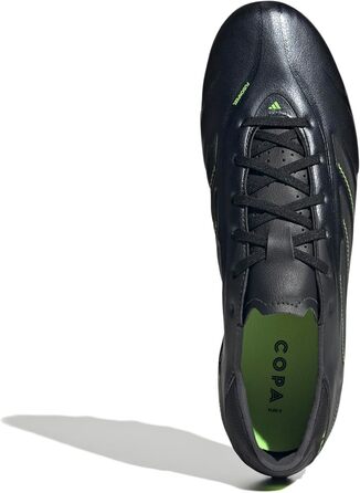 Бутси футбольні Adidas Copa Pure III League FG/MG, 46 EU, Core Black/Dgh Solid Grey/Lucid Lemon