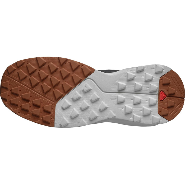 Дитячі трекінгові черевики Salomon Patrol для хлопчиків та дівчаток (39 EU, Asphalt Rainy Day Pecan Brown)