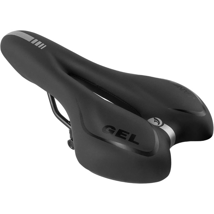 Велосипедне сідло MSDADA Gel MTB: комфортне, ергономічне, водонепроникне сідло для гірського велосипеда, BMX, шосе, міського велосипеда, спінінгу (чоловіче/жіноче)